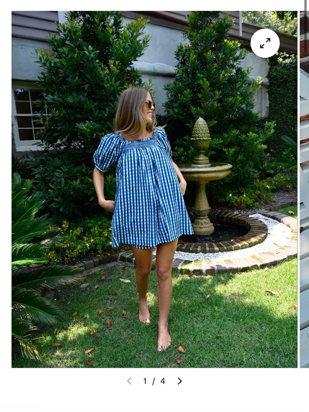 Darling Loungewear The Sweet and Short Set - Harborside Gingham M